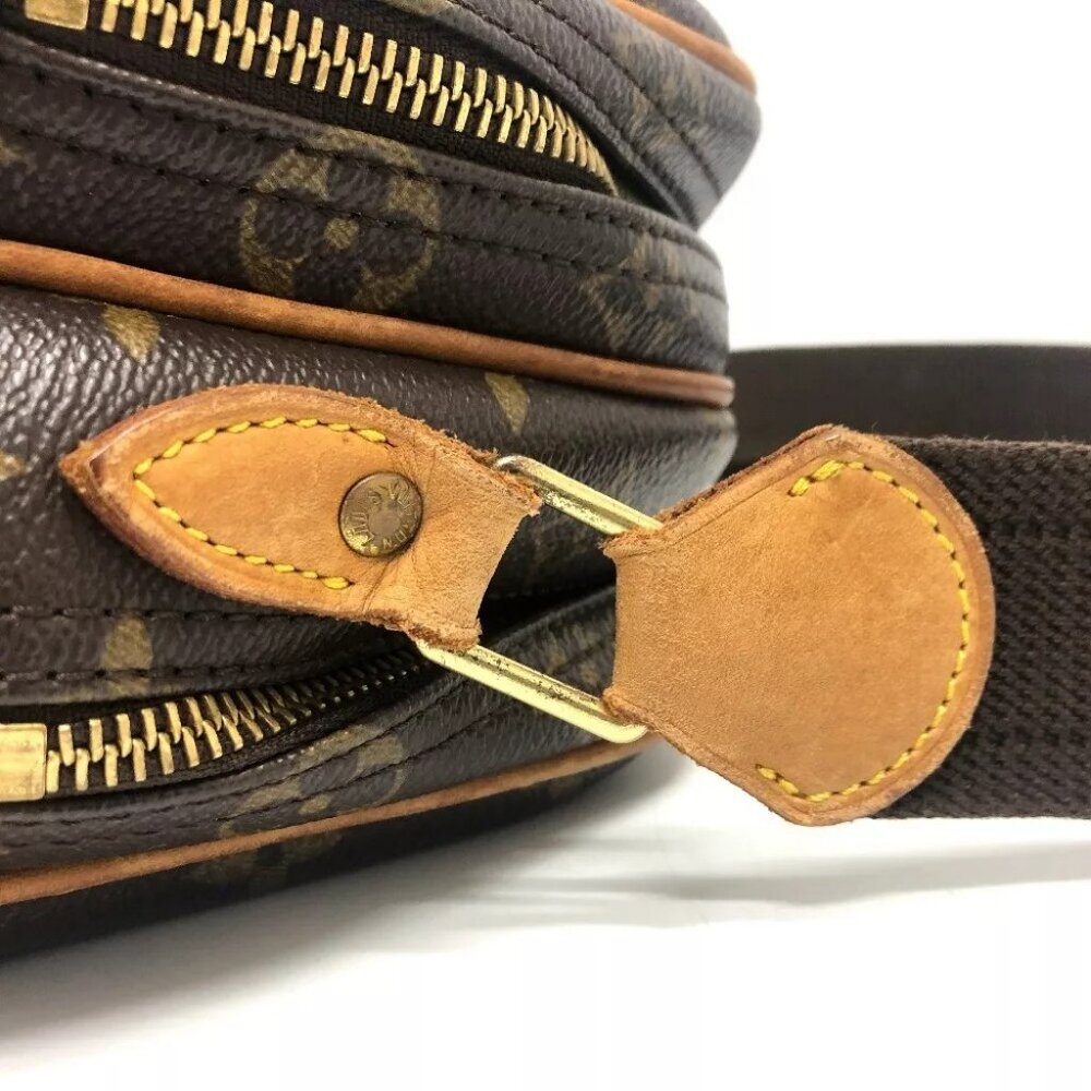 LOUIS VUITTON M45254 Monogram ReporterPM Double Zip Crossbody Bag Shoulder Bag - Picture 9 of 16